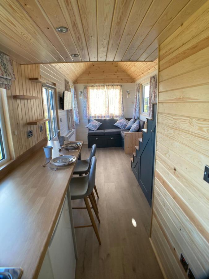 The Cedar Tiny House Villa Coldingham Eksteriør billede